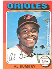1975 Topps Baseball Cards      358     Al Bumbry